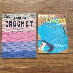 Vintage Crochet Instruction Booklets by Patons and Susan Bates